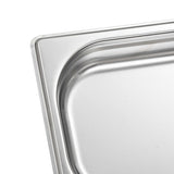 Gastronorm Containers 12 pcs GN 1/4 40 mm Stainless Steel 50900