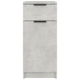 Desk Cabinet Concrete grey Engineered wood Compact Desk Cabinet 811506