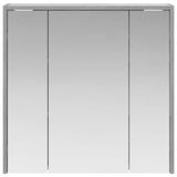 Bathroom Mirror Cabinet Grey Sonoma 63.5 x 16 x 62.5 cm 889156
