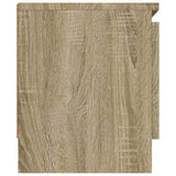 TV Cabinet with Door Sonoma Oak 102x30x36 cm 823353