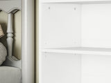 Six Shelf Bookcase - White T3398P344753