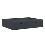 Wash Basin 60x38x11 cm Mineral Cast/Marble Cast Anthracite 155985