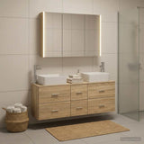 Bathroom Furniture Set 4 pcs Sonoma Oak 3406865