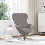 Egg Chair Taupe 63 x 73 x 90 cm Fabric 42002741