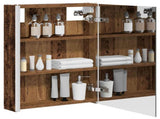 Bathroom Mirror Cabinet Old Wood 43 x 11.5 x 60.5 cm 889229