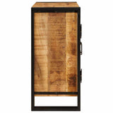 Bedside Cabinet Brown 66 x 35 x 76 cm Soild rough mango wood 4102775