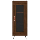 Sideboard Brown Oak 34.5x34x90 cm Engineered Wood 828771