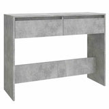 Console Table Concrete Grey 100x35x76.5 cm Engineered Wood 809840