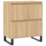Sideboards 2 pcs Sonoma Oak Engineered Wood 3190184