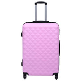 Hardcase Trolley Set 2 pcs Pink ABS 92429