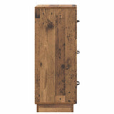 Drawer Cabinet Old Wood 33 x 34.5 x 87 cm Engineered Wood 895313