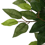 Artificial Ficus Tree 480 Leaves 130 cm Green 4103573