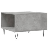 Coffee Table Concrete Grey 55x55x36.5 cm Engineered Wood 830760