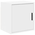 ZNTS Garage Cabinets 2 pcs White Engineered Wood 3328269