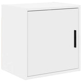 Garage Cabinets 2 pcs White Engineered Wood 3328269