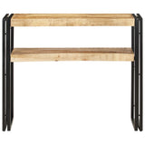 Console Table 90x30x75 cm Rough Mango Wood 321096