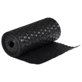 Balcony Screens 5 pcs Black 255x19 cm Poly Rattan 156318