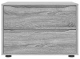 Storage Cabinet 60 x 48 x 57 cm Engineered Wood Grey Sonoma 888833