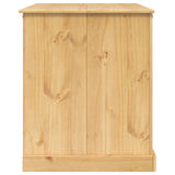Kitchen Trolley 2 pcs Honey Wax 112 x 77 x 91.5 cm Solid-Pine 3425382