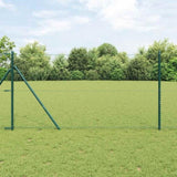 Ground Fix Welded Wire Fence 25 x 1 m PVC-Coated Steel 3352674