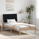 Bed Frame with Upholstered Headboard Brown 90 x 190 cm 878856