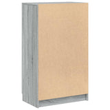Shoe Cabinet Grey Sonoma 59x35x100 cm Engineered Wood 817109