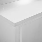 Work Tables with Sliding Doors 2pcs 240x50xcm Stainless Steel 3055903