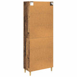 Highboard Old Wood 69.5 x 32.5 x 180 cm Engineered Wood 3415626