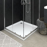 Shower trays 90 x 90 x 4 cm ABS 148898