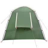 Cabin Tent with Roof Green 400 x 210 x 180 cm Polyester 42028515