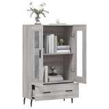 Highboard Grey Sonoma 69.5x31x115 cm Engineered Wood 828322
