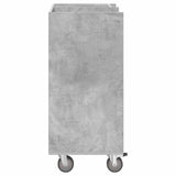 Golf Cabinet with Wheel Plain Concrete Grey 65 x 45 x 98 cm 899450