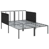Sunbed Anthracite 153 x 115 x 69.5 cm Powder-Coated Steel 42004134