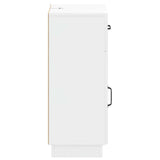 Bathroom Storage Cainet HOORN High Gloss White 30 x 31 x 77 cm 897269