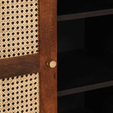 Sideboard Brown 90 x 33.5 x 75 cm Solid Mango Wood 4018908