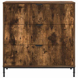 Sideboard Smoked Oak 79.5 x 33 x 82 cm Engineered Wood 883439
