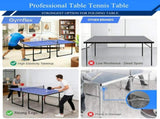 Foldable Tennis,Indoor & Outdoor Portable Ping Pong, Multifunctional Ping Pong W5817P517784