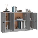 Sideboards 3 pcs Grey Sonoma Engineered Wood 3115850