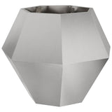 Planter Silver 75 x 75 x 60 cm Stainless Steel 884046