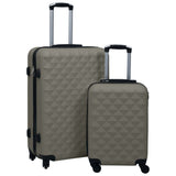 Hardcase Trolley Set 2 pcs Anthracite ABS 92432