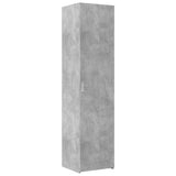 Highboard Concrete Grey 45x42.5x185 cm Engineered Wood 3281409