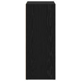 Bookshelf Black Oak 80 x 30 x 76.5 cm Engineered Wood 8003716