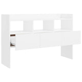 ZNTS Sideboard White 105x30x70 cm Engineered Wood 808377