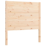 Bed Frame without Mattress 90x200 cm Solid Wood Pine 3192736