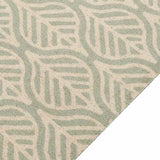 Kitchen Rug Washable Leaves 60x180 cm Velvet 4005633