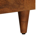 Bedside Cabinet Brown 40 x 33 x 46 cm Solid Mango Wood 4018220