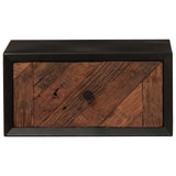 Handmade Bedside Cabinet Natural 40 x 30 x 20 cm 42020097