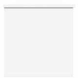 Storage Box White 102x35x35 cm Engineered Wood 840688