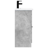 Bathroom Vanity with Sink Concrete Grey 42 x 40 x 84.5 cm 890027