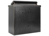 Wall Mounted Mailbox Bronze 29 x 13 x 41 cm Cast Aluminum 42023499
